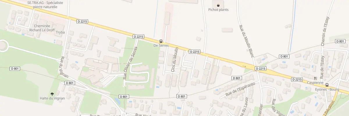Plan du 280 Av du Médoc à Eysines