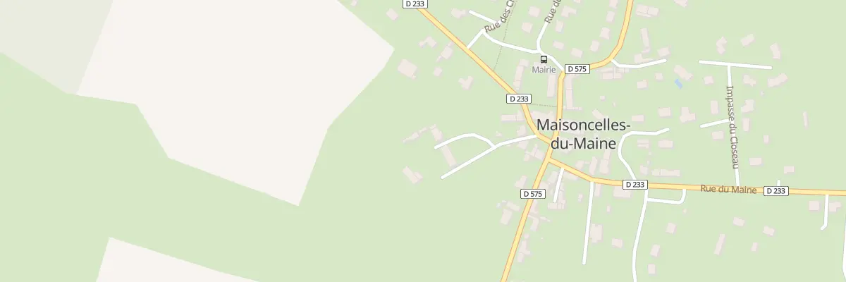 Plan du 3 Imp des Lavandières à Maisoncelles-du-Maine