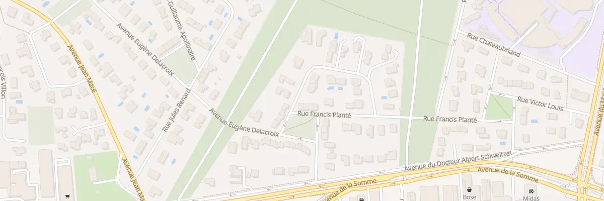 Plan du 23 Rue Francis Plante à Mérignac