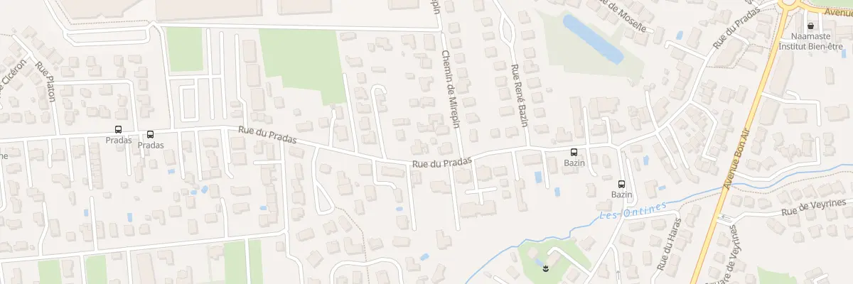 Plan du 45 Rue du Pradas à Mérignac