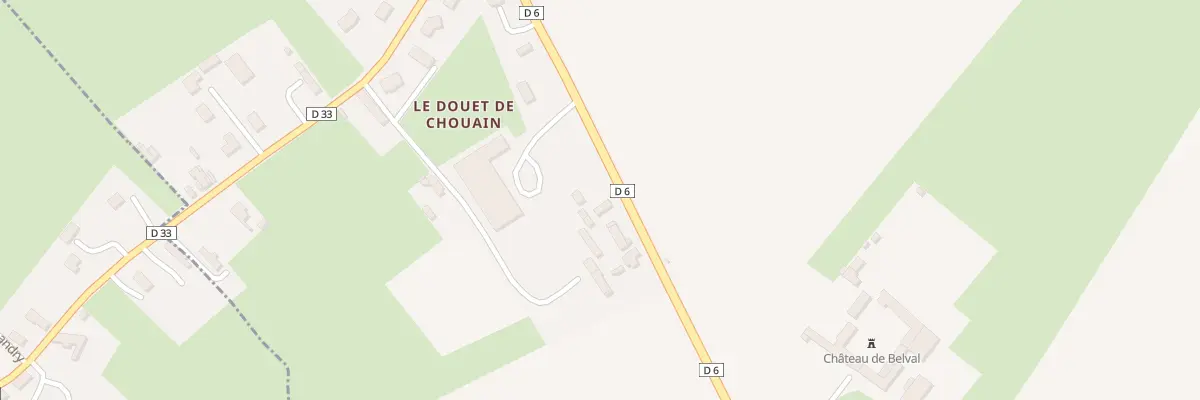 Plan du 5039 Douet de Chouain à Chouain