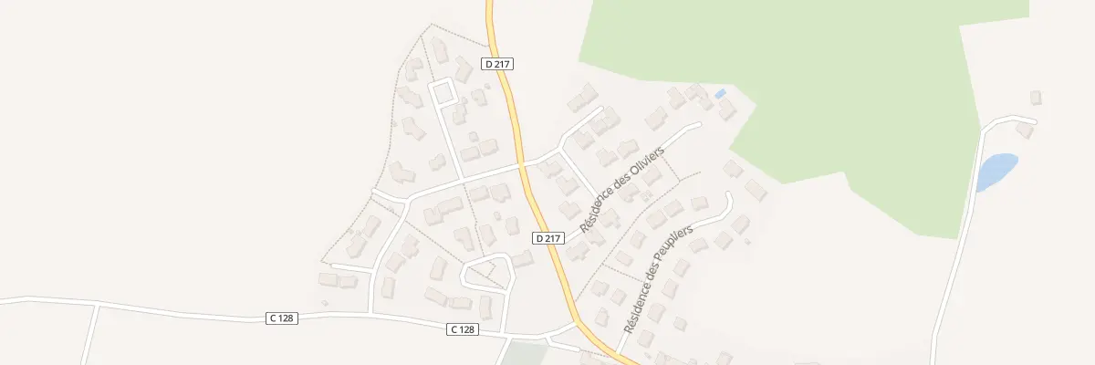 Plan du 1 Res des Oliviers à Parigné-sur-Braye