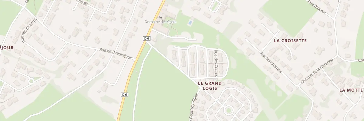 Plan du 4 Rue Gautret à Thénac