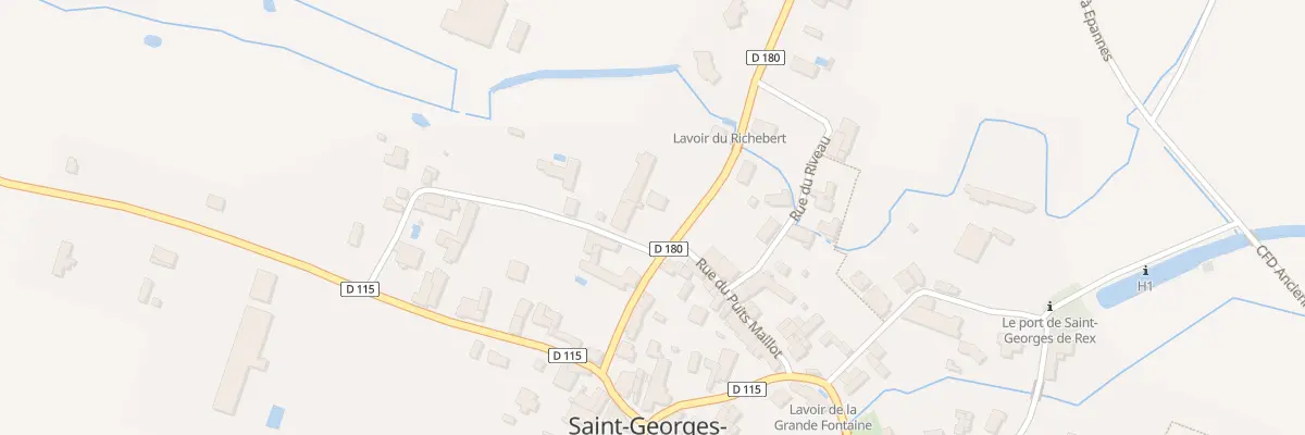 Plan du 11 Rue du Richebert à Saint-Georges-de-Rex