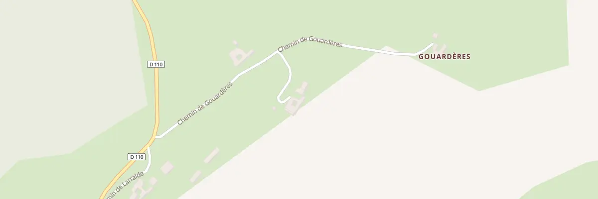 Plan du 9105 Che Boucau à Lucq-de-Béarn