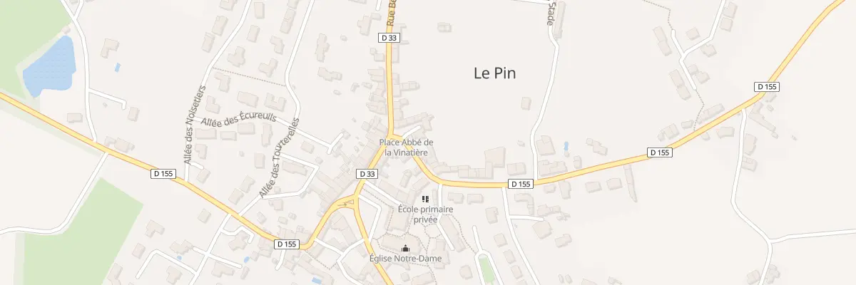 Plan du 6 Pl Abbé de la Vinatière au Pin
