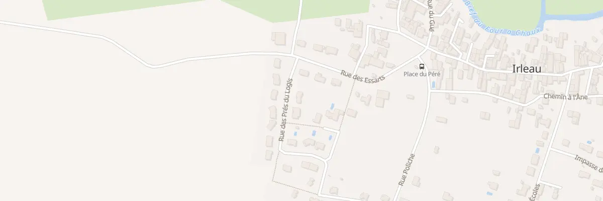 Plan du 20 Rue des Prés du Logis au Vanneau-Irleau