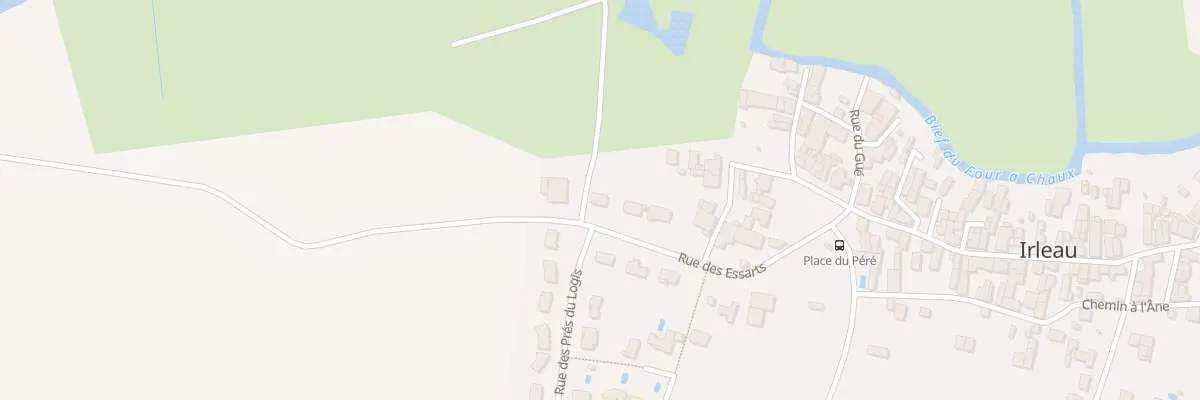 Plan du 14 Rue des Essarts au Vanneau-Irleau