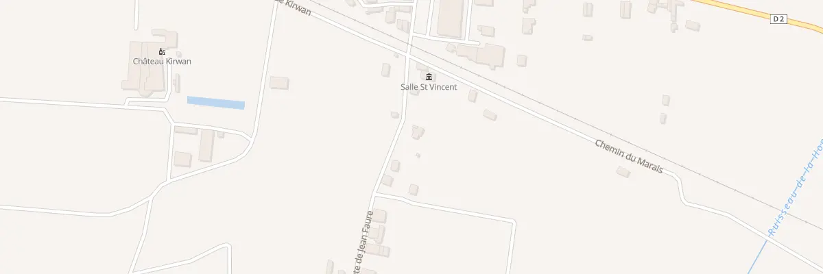 Plan du 10 Rte de Jean Faure à Margaux-Cantenac
