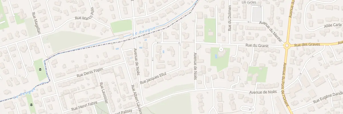 Plan du 7 Rue Jacques Ellul à Pessac