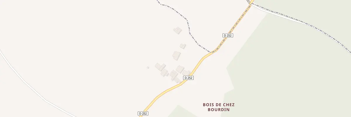 Plan du 5 Rue de Chez Bourdin à Saint-Thomas-de-Conac