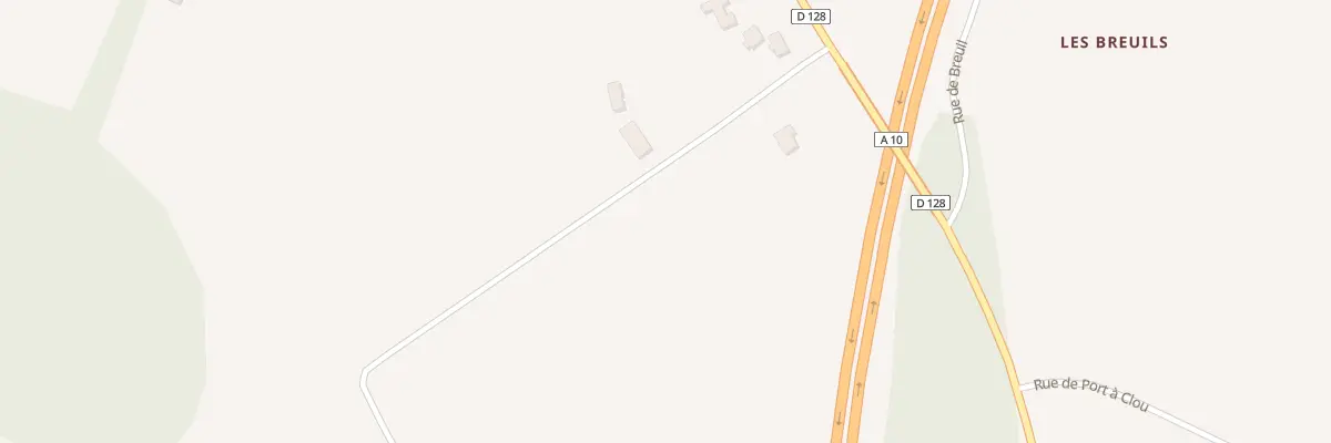 Plan du 74 Rte de Saintes à Écurat