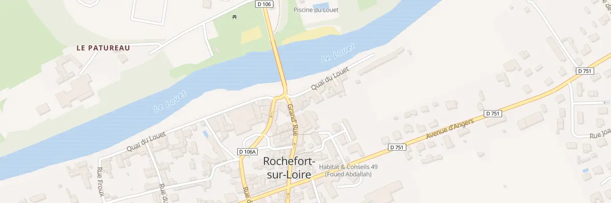 Plan du 5312 Quai du Louet à Rochefort-sur-Loire