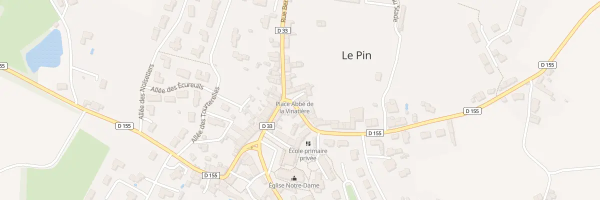 Plan du 6 Pl Abbé de la Vinatière au Pin