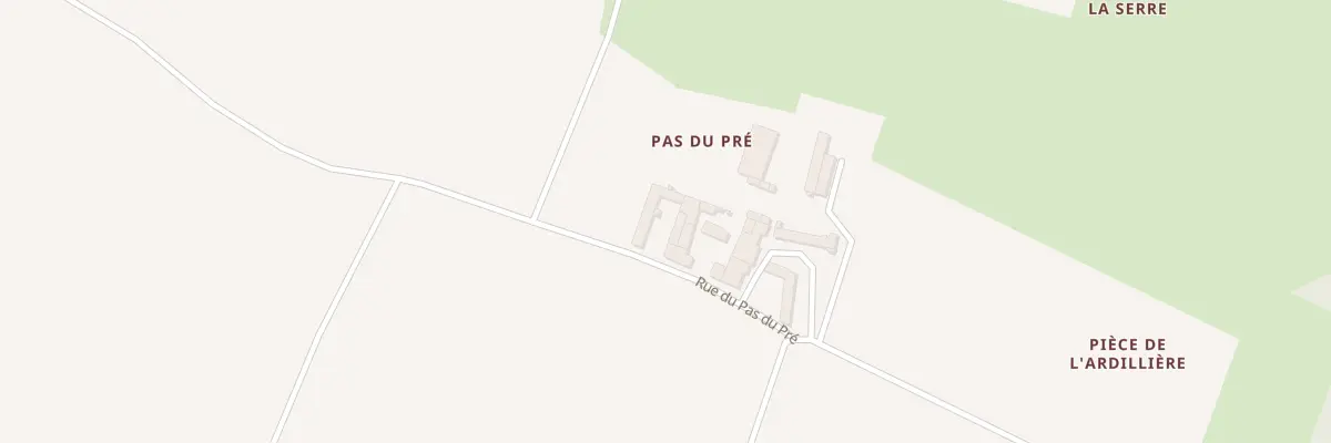 Plan du 8 Rue du Pas du Pre aux Nouillers