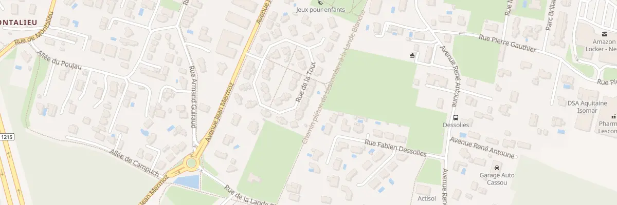 Plan du 33 Rue de la Tour à Eysines