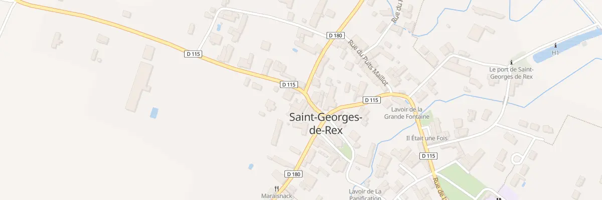 Plan du 5 Rue du Stade à Saint-Georges-de-Rex