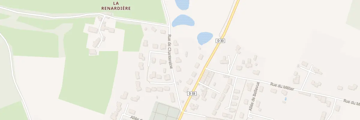 Plan du 4 Rue de Chantereine au Pin