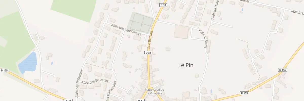 Plan du 26 Rue Berleau au Pin