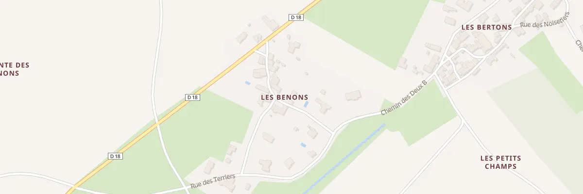 Plan du 6091 Les Benons à Saint-Savinien