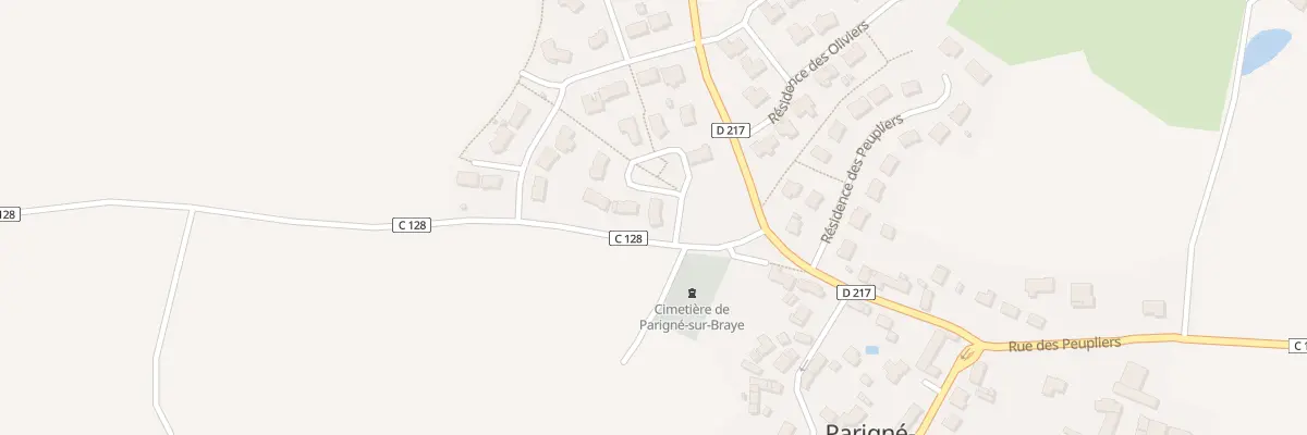 Plan du 8 Sq des Croisettes à Parigné-sur-Braye