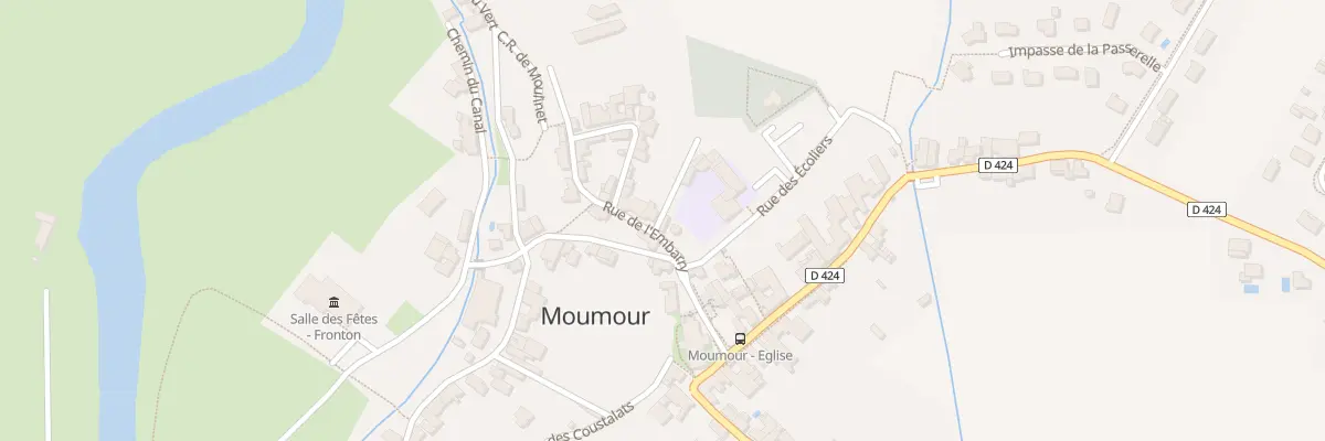Plan du 38 Rue de l’Embarry à Moumour