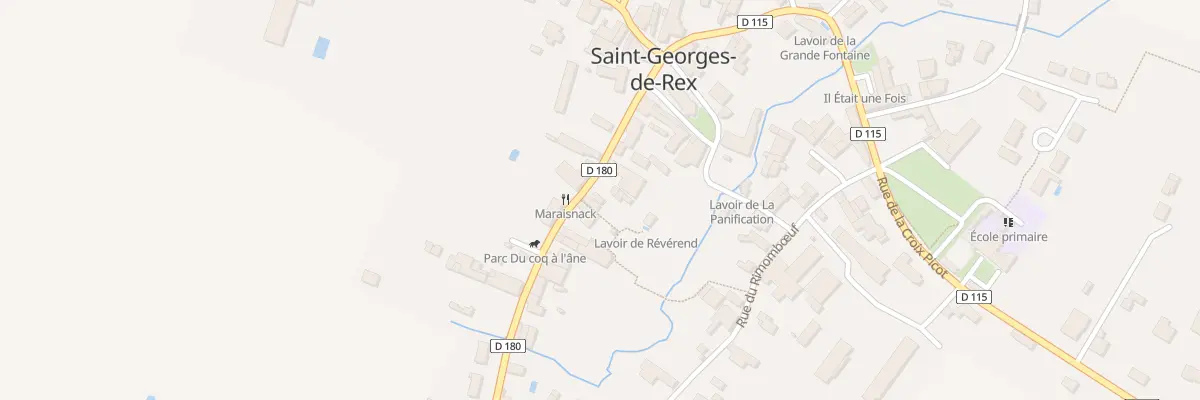 Plan du 9099 Rue du Moulin à Saint-Georges-de-Rex