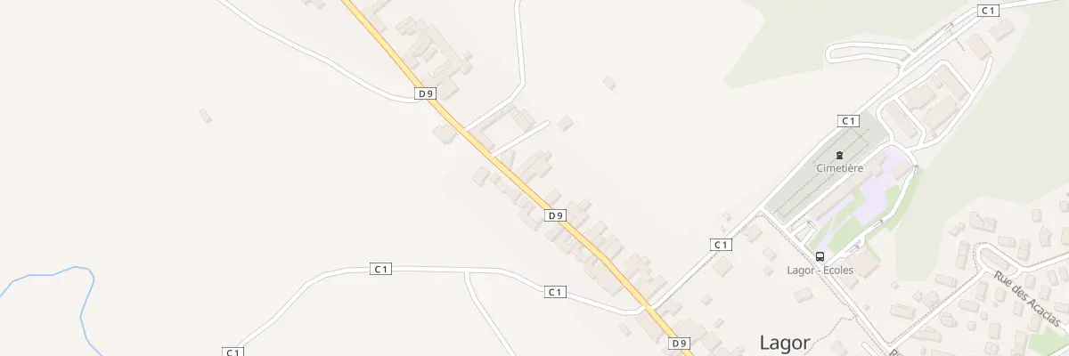 Plan du 116 Rue Principale à Lagor