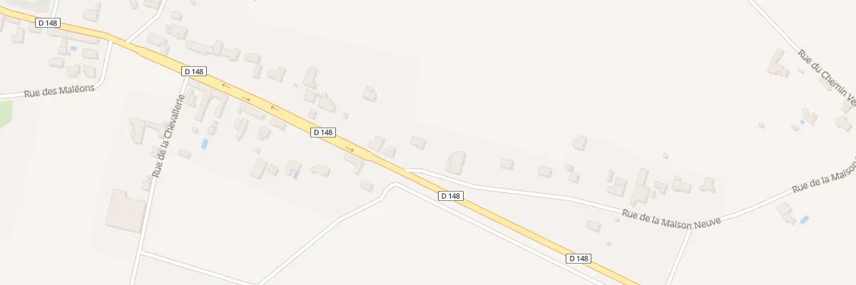 Plan du 1 Rue de la maison neuve à Rives-d’Autise