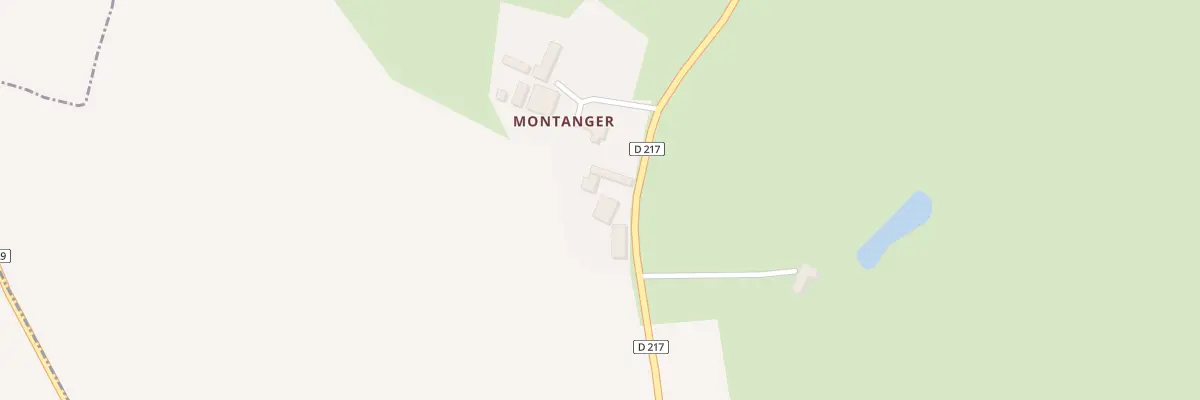 Plan du 1 Le Montanger à Parigné-sur-Braye