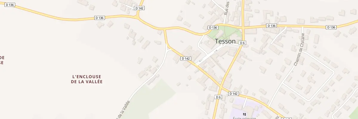 Plan du 21 Rue de l’Océan à Tesson