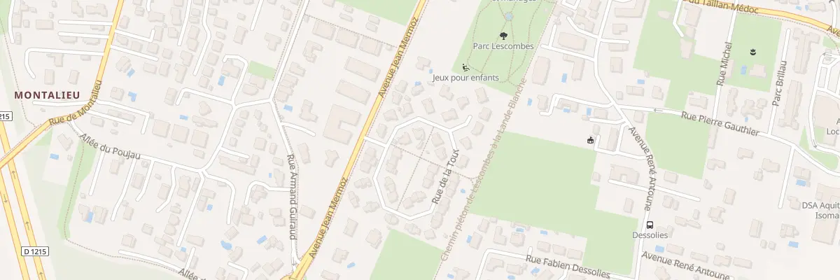 Plan du 4 Rue de la Tour à Eysines