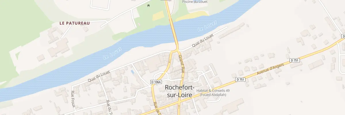 Plan du 19 Quai du Louet à Rochefort-sur-Loire