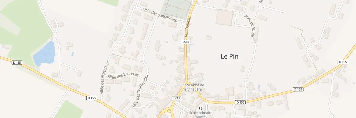 Plan du 25 Rue Berleau au Pin