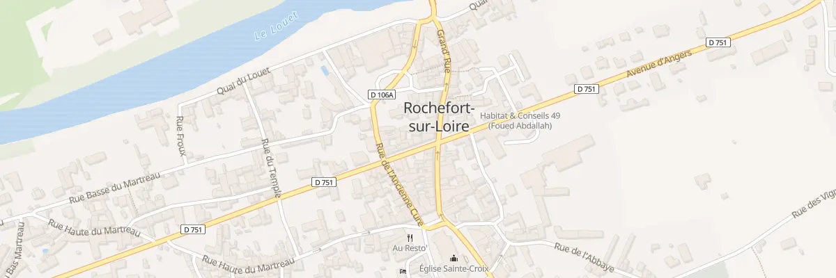 Plan du 4 Rue René Gasnier à Rochefort-sur-Loire
