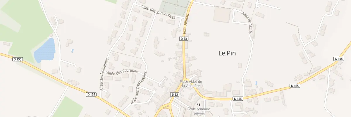 Plan du 23 Rue Berleau au Pin