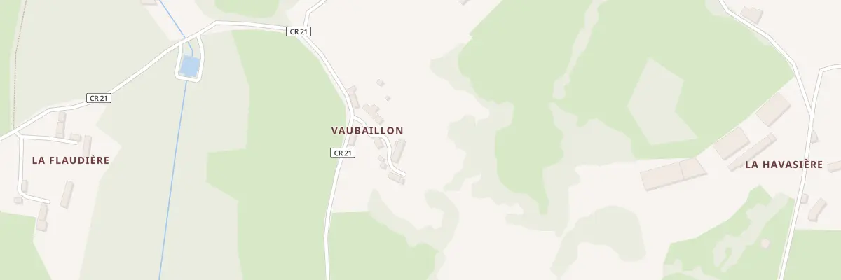 Plan du 559 Vaubaillon à Chanu
