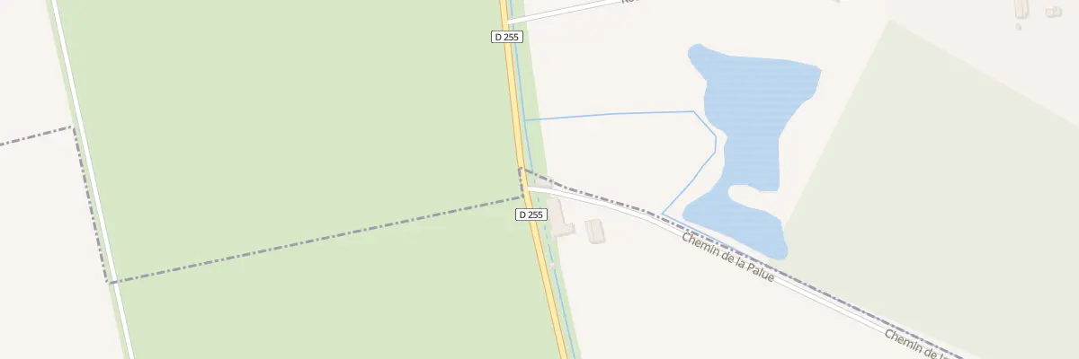 Plan du 2 Che de la Palue à Saint-Androny