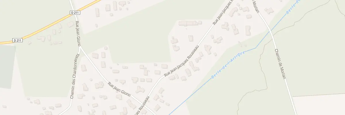 Plan du 959 Rue Jean-jacques Rousseau au Pian-Médoc