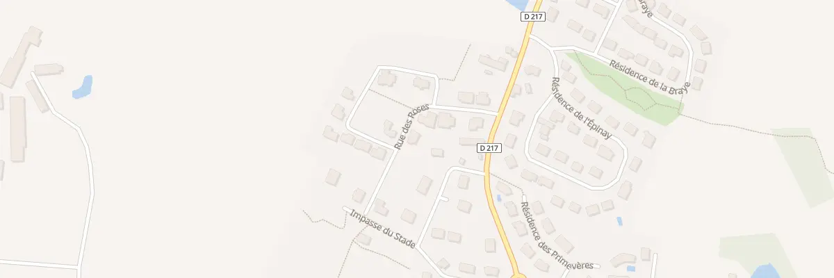 Plan du 9 Rue des Roses à Parigné-sur-Braye