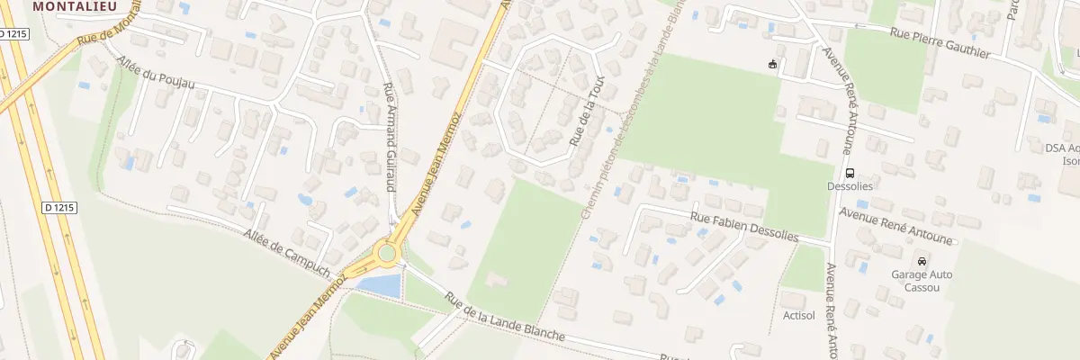 Plan du 45 Rue de la Tour à Eysines