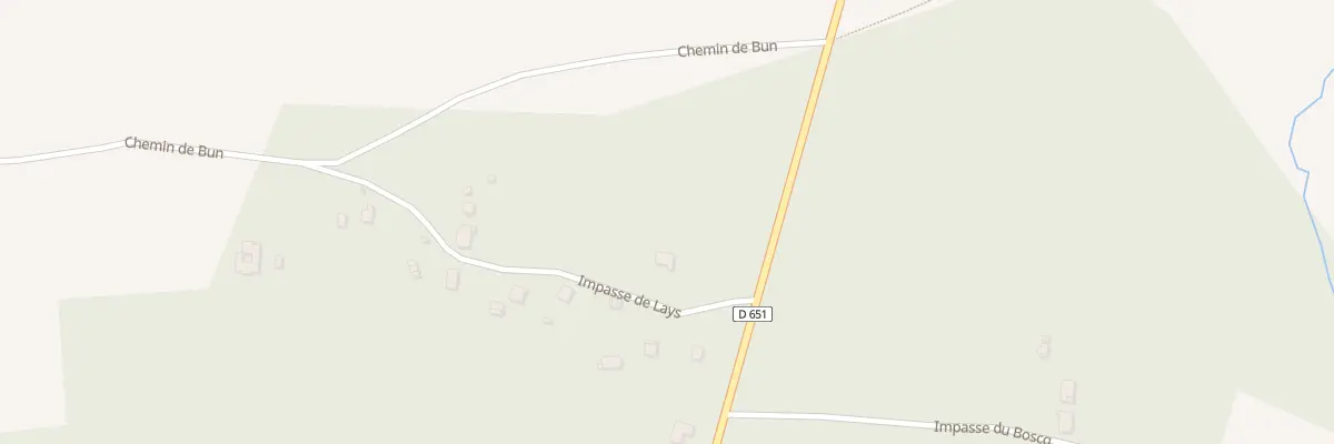 Plan du 4172 Imp de Lays à Mano