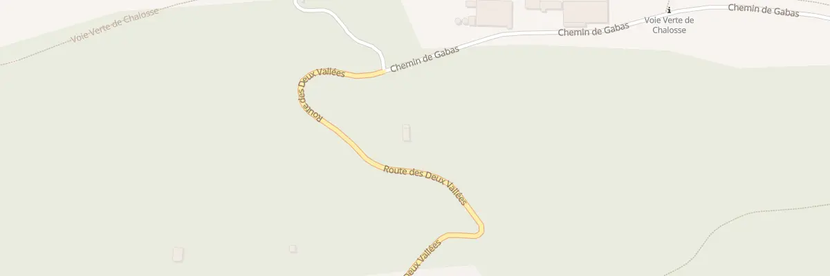 Plan du 372 Rte des Deux Vallees à Montaut