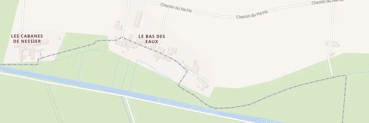 Plan du 37 Rue du bas des eaux au Mazeau