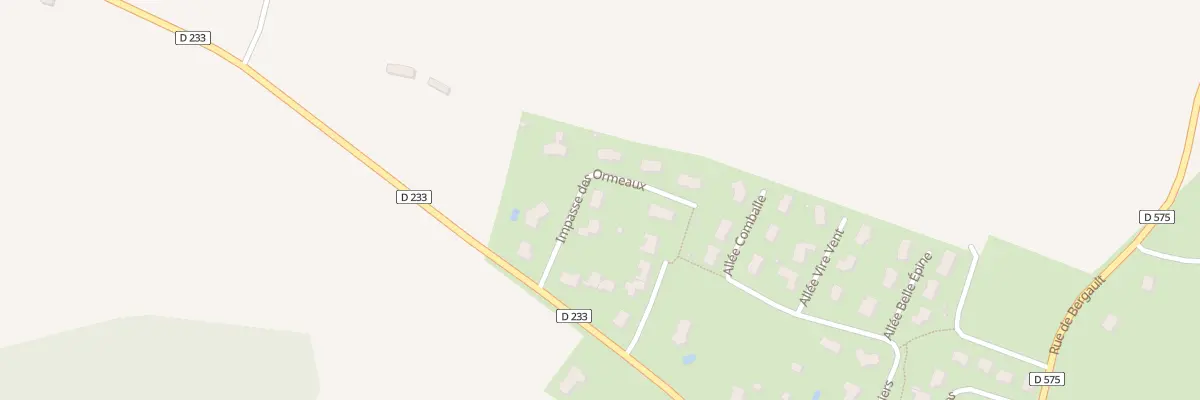 Plan du 4 Imp des Ormeaux à Maisoncelles-du-Maine