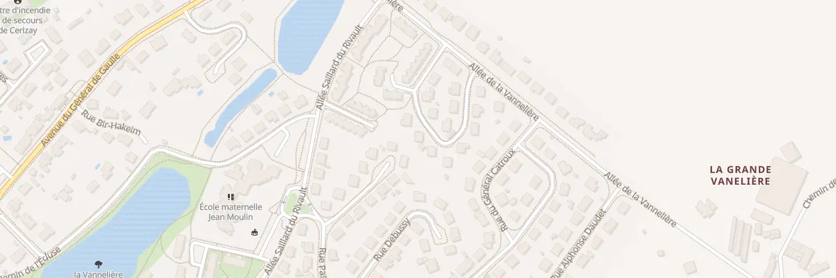 Plan du 24 Rue A de Saint Exupery à Cerizay