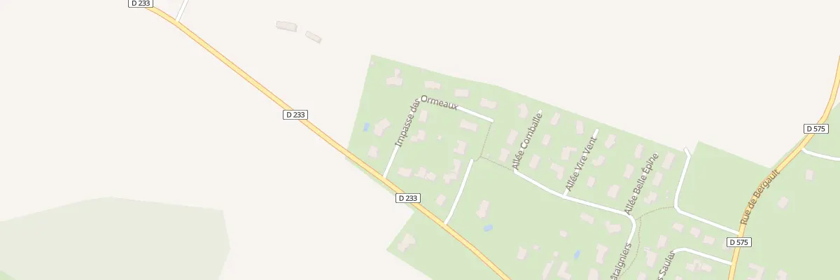 Plan du 2 Imp des Ormeaux à Maisoncelles-du-Maine