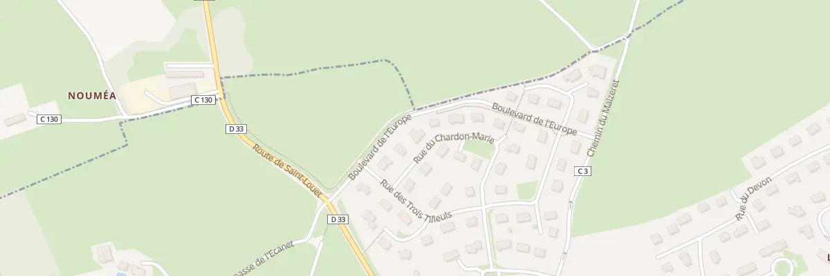 Plan du 5 Rue du Chardon-Marie à Villers-Bocage