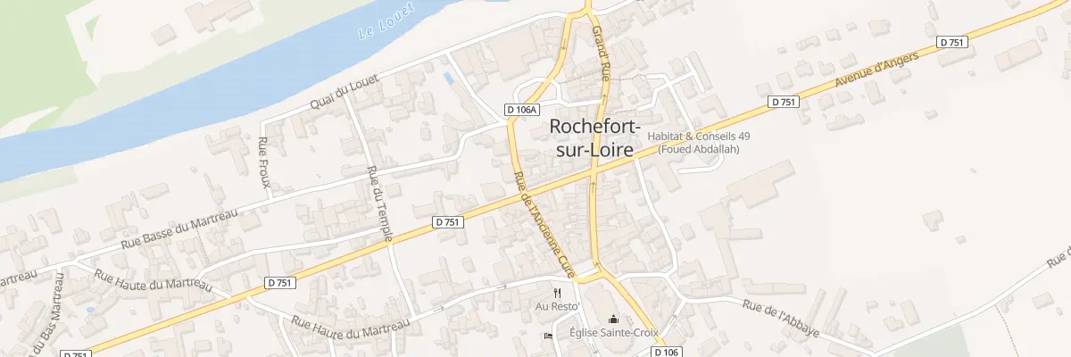 Plan du 11 Rue de l’Ancienne Cure à Rochefort-sur-Loire