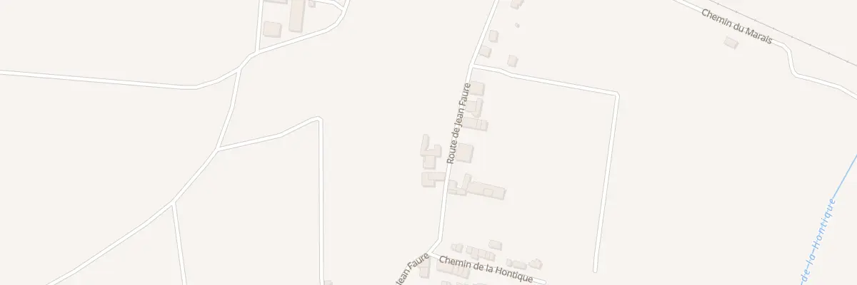 Plan du 3 Rte de Jean Faure à Margaux-Cantenac